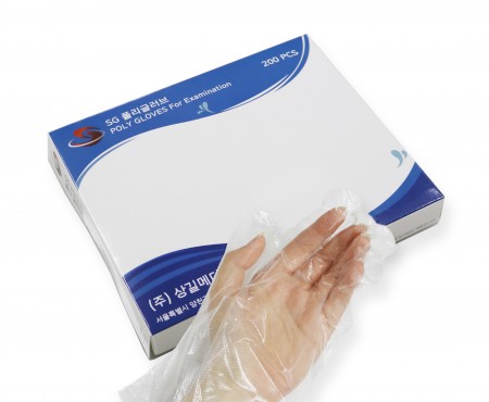 폴리글러브 비멸균 200매*20팩 [SG] / BOX