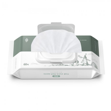 요양원 환자용 간병 병원용 간병용 와이드 빅사이즈 물티슈 [지우버탁] 60매*20팩 / BOX